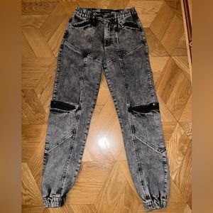 Retrofete Tatum Jean Gray Washed Joggers